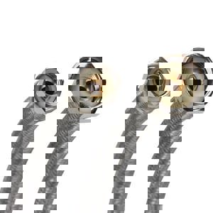 LF 3/8X1/2X16 SS BRD FLEX LAV SPLY