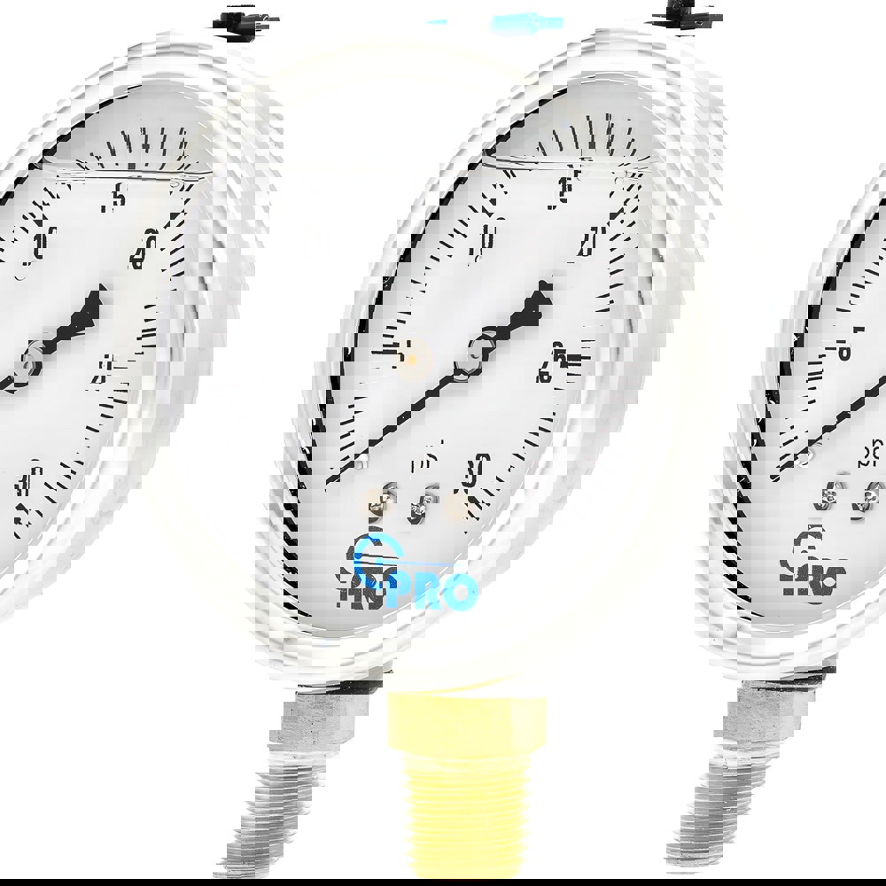 Pressure Gauges; Gauge Type: Pressure Single Scale ; Scale Type: Single ; Accuracy (%): 3-2-3% ; Dial Type: Analog ; Thread Type: NPT ; Bourdon Tube Material: Stainless Steel