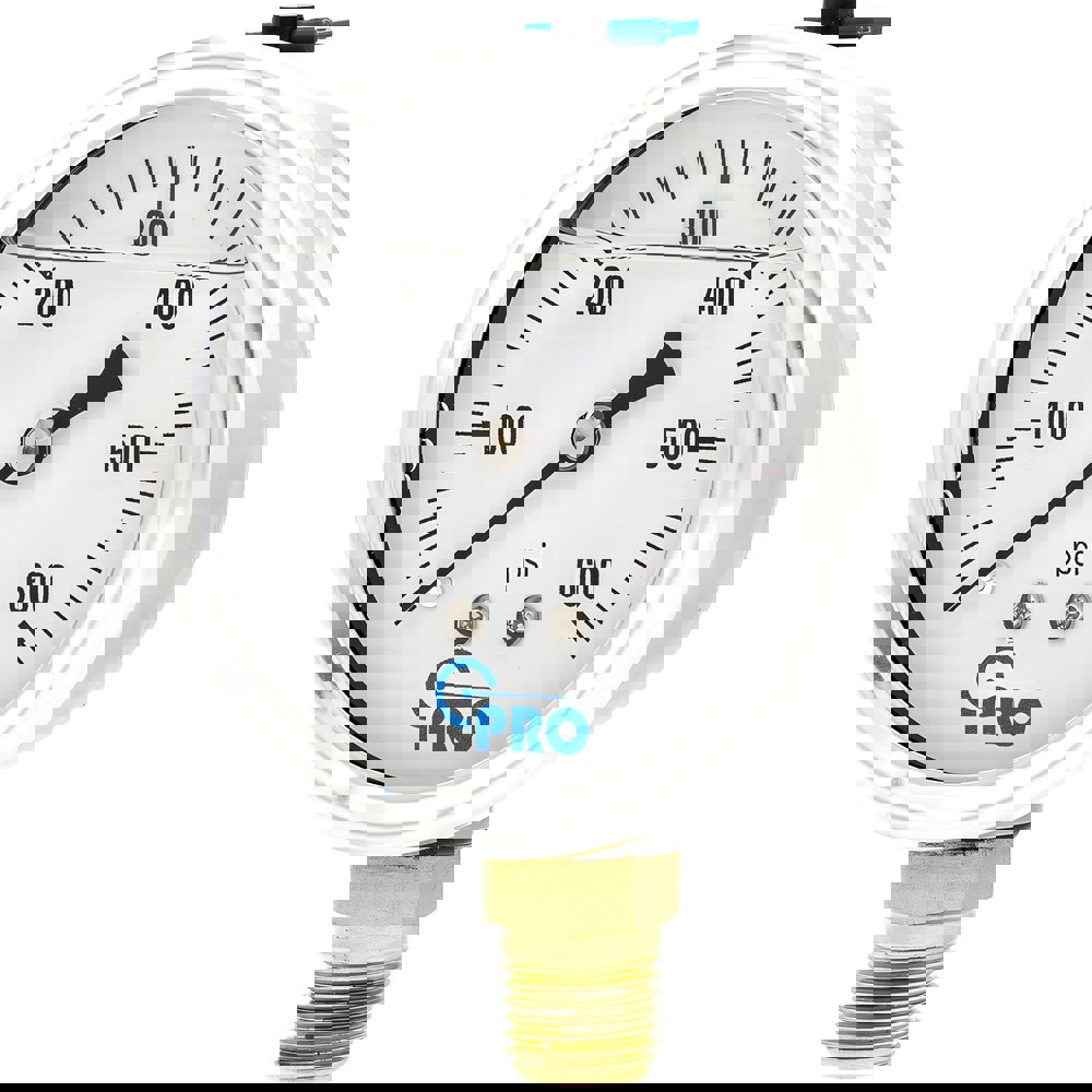 Pressure Gauges; Gauge Type: Pressure Single Scale ; Scale Type: Single ; Accuracy (%): 3-2-3% ; Dial Type: Analog ; Thread Type: NPT ; Bourdon Tube Material: Stainless Steel