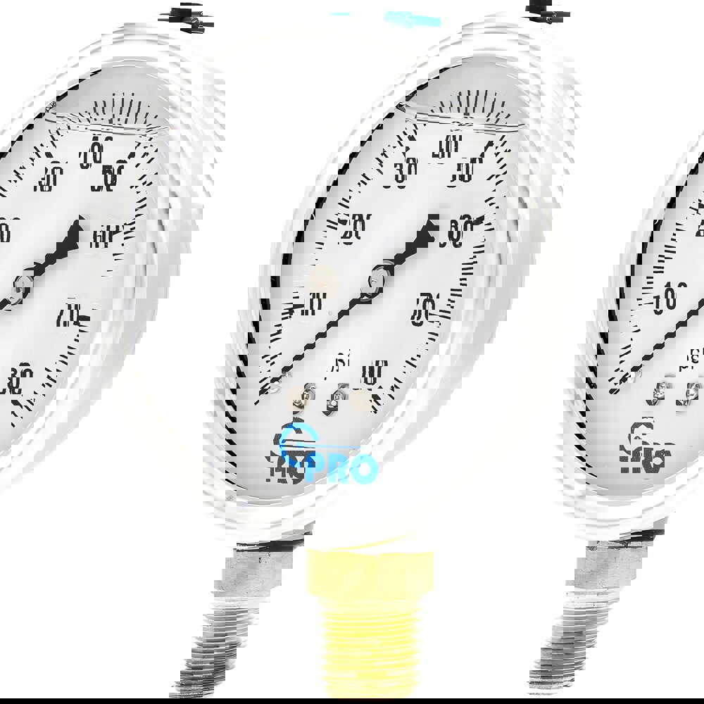 Pressure Gauges; Gauge Type: Pressure Single Scale ; Scale Type: Single ; Accuracy (%): 3-2-3% ; Dial Type: Analog ; Thread Type: NPT ; Bourdon Tube Material: Stainless Steel