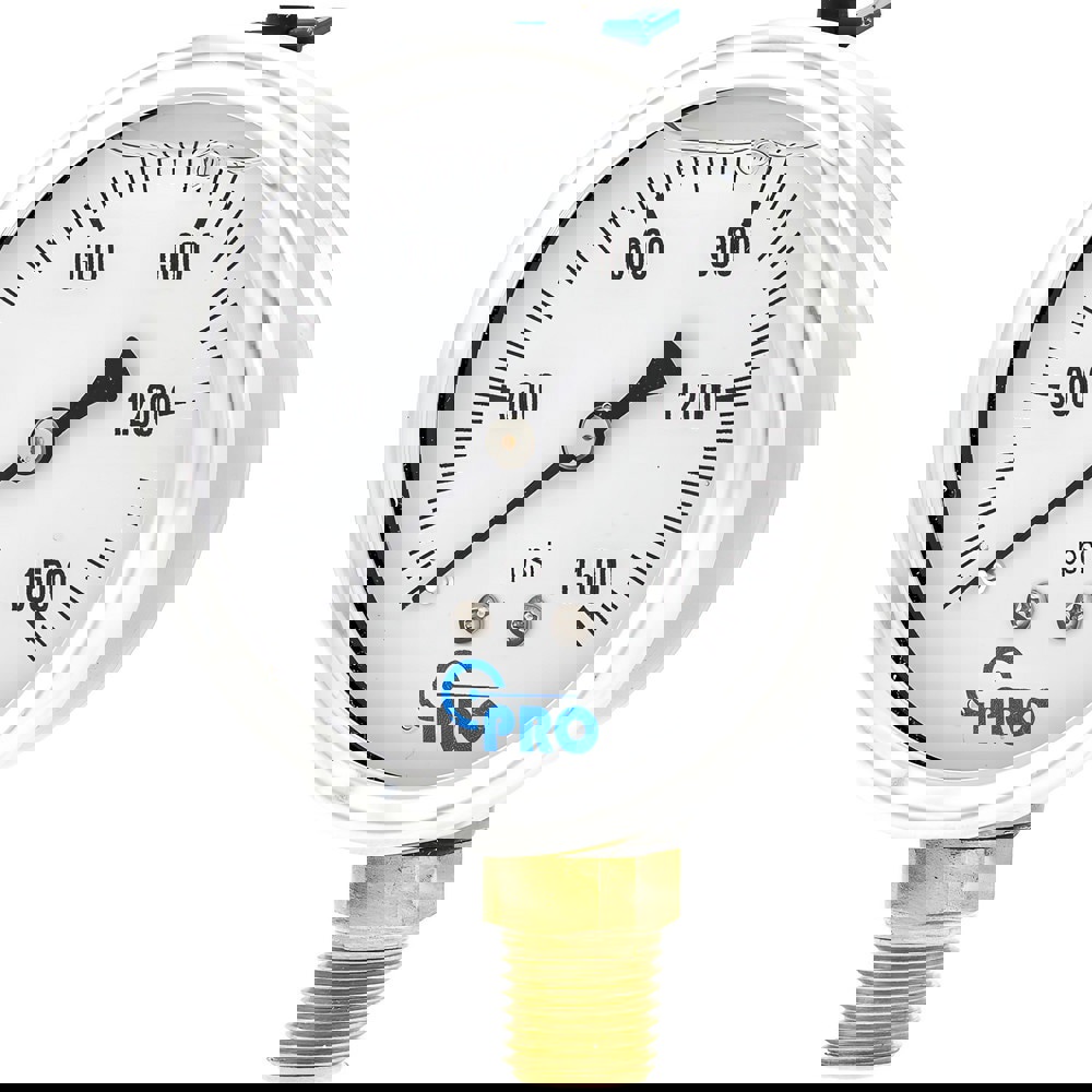 Pressure Gauges; Gauge Type: Pressure Single Scale ; Scale Type: Single ; Accuracy (%): 3-2-3% ; Dial Type: Analog ; Thread Type: NPT ; Bourdon Tube Material: Stainless Steel
