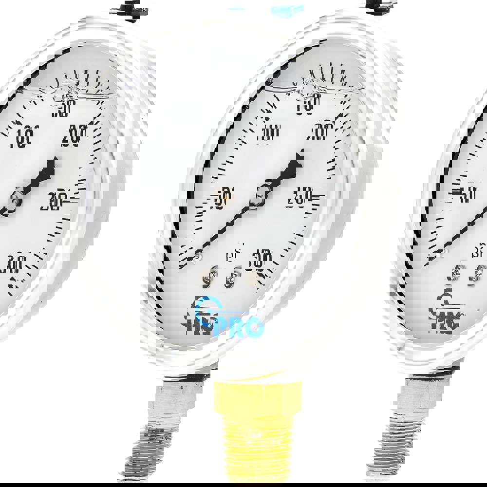 Pressure Gauges; Gauge Type: Pressure Single Scale ; Scale Type: Single ; Accuracy (%): 3-2-3% ; Dial Type: Analog ; Thread Type: NPT ; Bourdon Tube Material: Stainless Steel