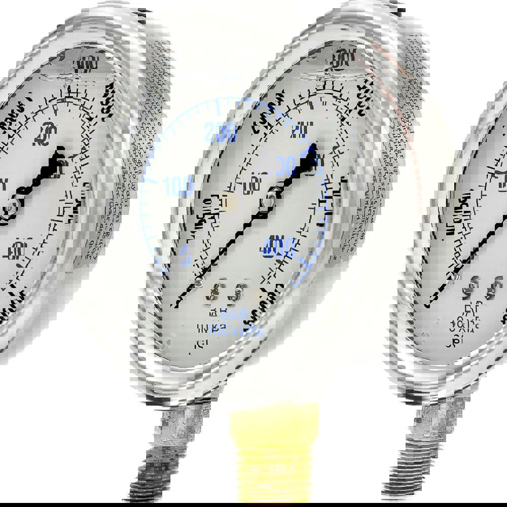 Pressure Gauge: 2-1/2