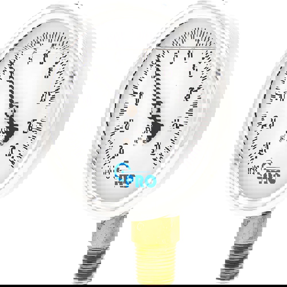 Pressure Gauges; Gauge Type: Pressure Single Scale ; Scale Type: Single ; Accuracy (%): 3-2-3% ; Dial Type: Analog ; Thread Type: NPT ; Bourdon Tube Material: Stainless Steel