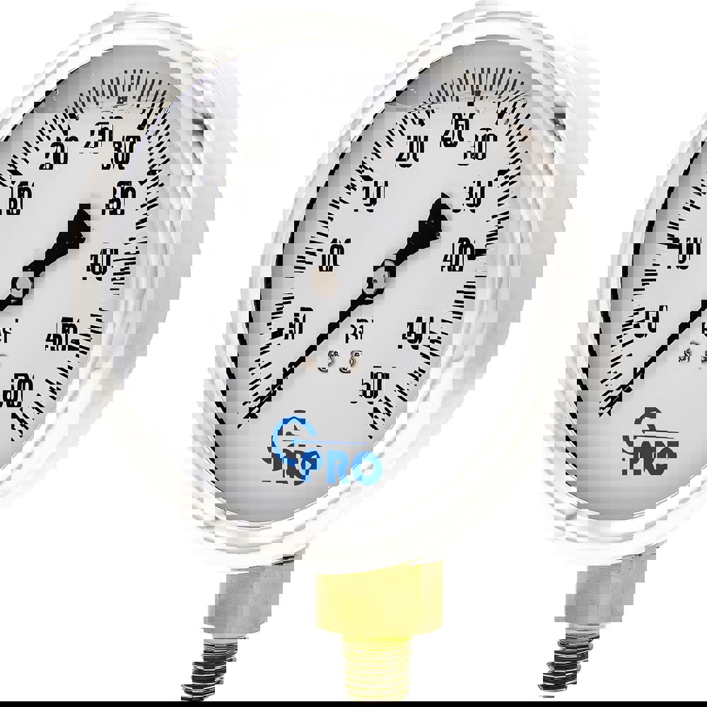 Pressure Gauges; Gauge Type: Pressure Single Scale ; Scale Type: Single ; Accuracy (%): 3-2-3% ; Dial Type: Analog ; Thread Type: NPT ; Bourdon Tube Material: Stainless Steel