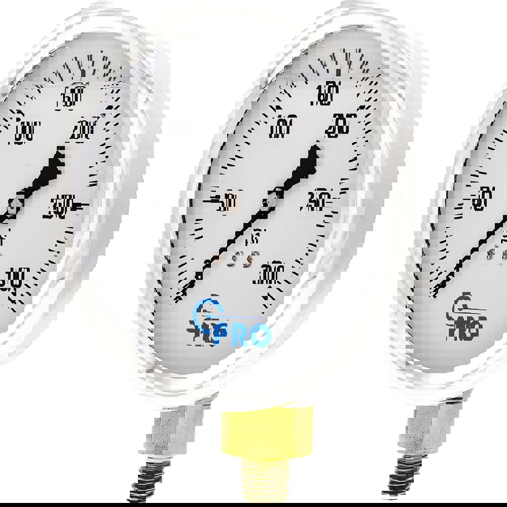 Pressure Gauges; Gauge Type: Pressure Single Scale ; Scale Type: Single ; Accuracy (%): 3-2-3% ; Dial Type: Analog ; Thread Type: NPT ; Bourdon Tube Material: Stainless Steel