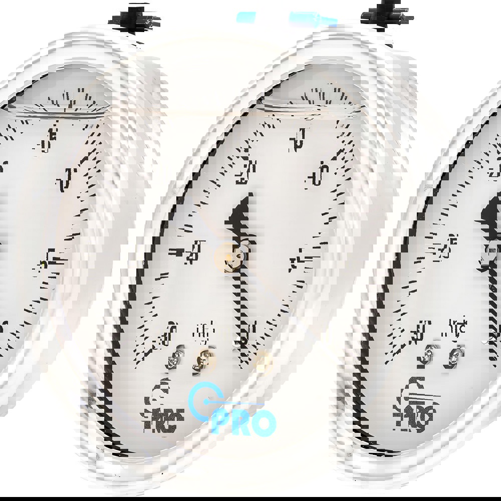 Pressure Gauges; Gauge Type: Pressure Single Scale ; Scale Type: Single ; Accuracy (%): 3-2-3% ; Dial Type: Analog ; Thread Type: NPT ; Bourdon Tube Material: Stainless Steel