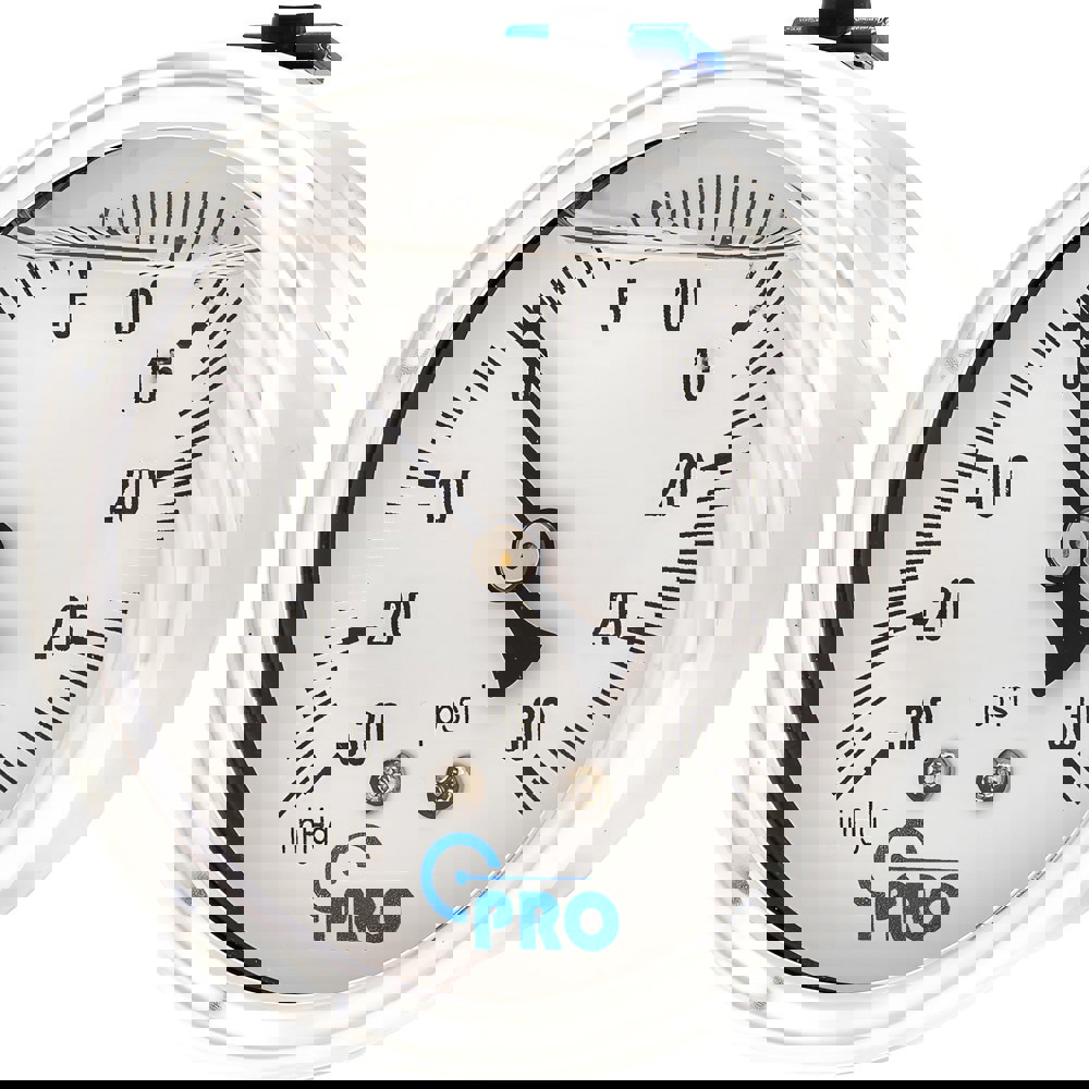 Pressure Gauges; Gauge Type: Pressure Single Scale ; Scale Type: Single ; Accuracy (%): 3-2-3% ; Dial Type: Analog ; Thread Type: NPT ; Bourdon Tube Material: Stainless Steel