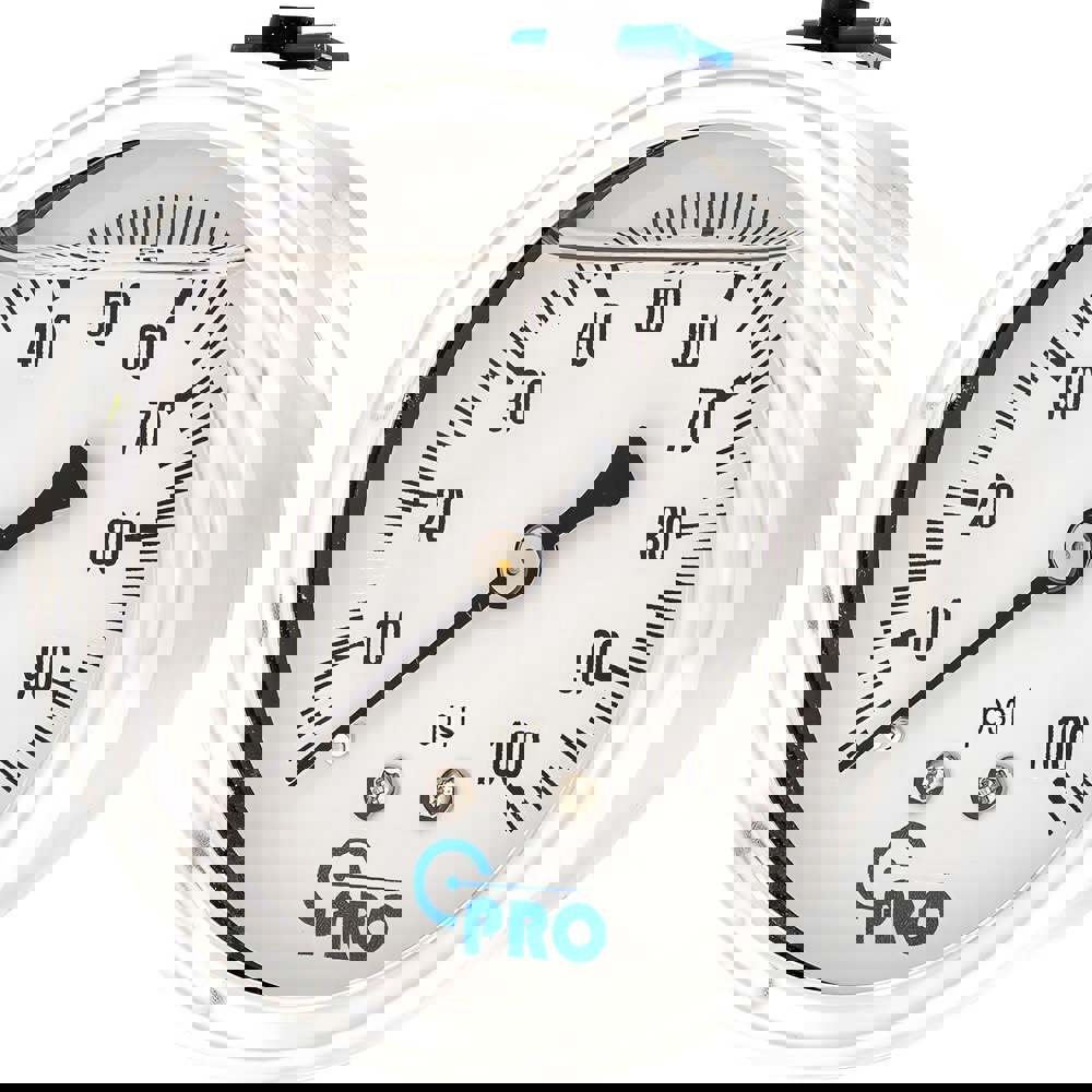 Pressure Gauges; Gauge Type: Pressure Single Scale ; Scale Type: Single ; Accuracy (%): 3-2-3% ; Dial Type: Analog ; Thread Type: NPT ; Bourdon Tube Material: Stainless Steel