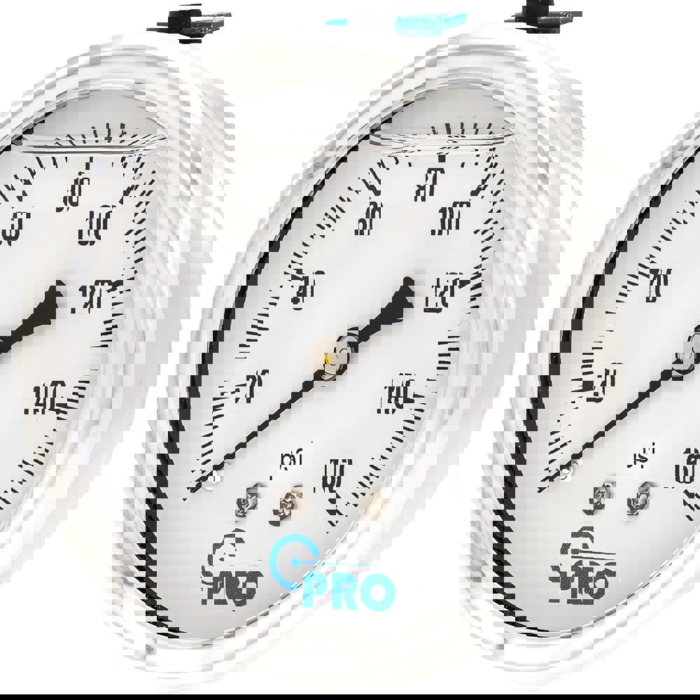 Pressure Gauges; Gauge Type: Pressure Single Scale ; Scale Type: Single ; Accuracy (%): 3-2-3% ; Dial Type: Analog ; Thread Type: NPT ; Bourdon Tube Material: Stainless Steel