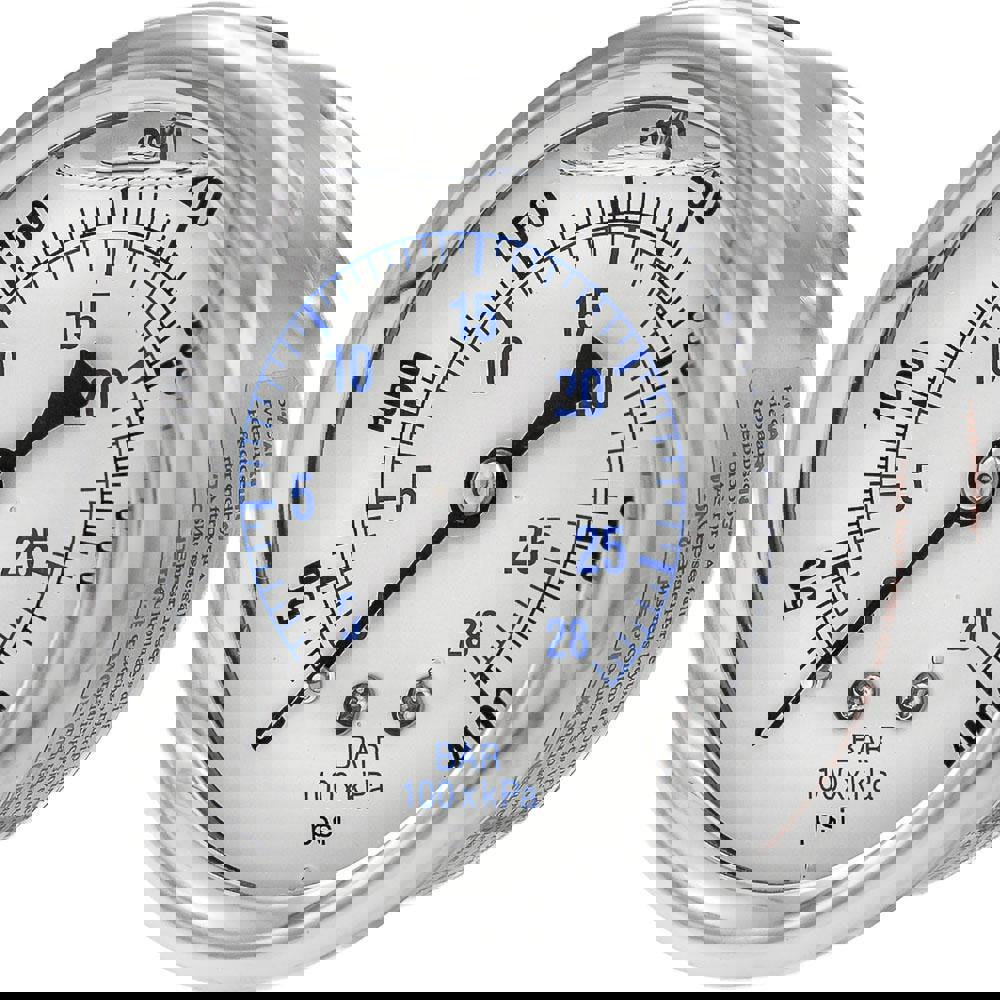 Pressure Gauges; Gauge Type: Industrial Pressure Gauges ; Scale Type: Dual ; Accuracy (%): 2-1-2% ; Dial Type: Analog ; Thread Type: 1/4