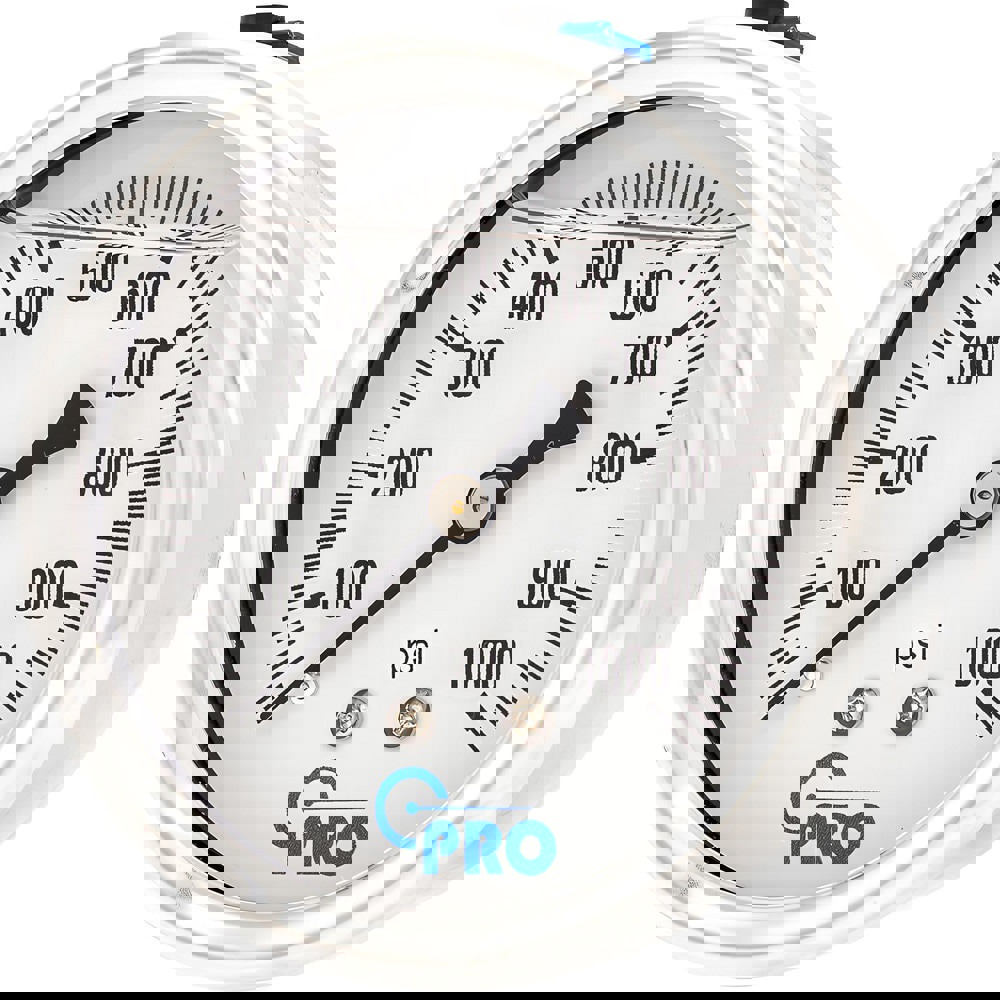 Pressure Gauges; Gauge Type: Pressure Single Scale ; Scale Type: Single ; Accuracy (%): 3-2-3% ; Dial Type: Analog ; Thread Type: NPT ; Bourdon Tube Material: Stainless Steel