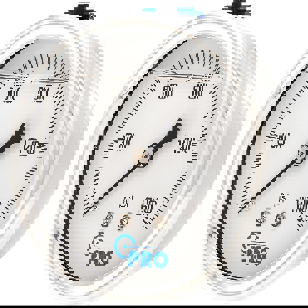 Pressure Gauges; Gauge Type: Pressure Single Scale ; Scale Type: Single ; Accuracy (%): 3-2-3% ; Dial Type: Analog ; Thread Type: NPT ; Bourdon Tube Material: Stainless Steel