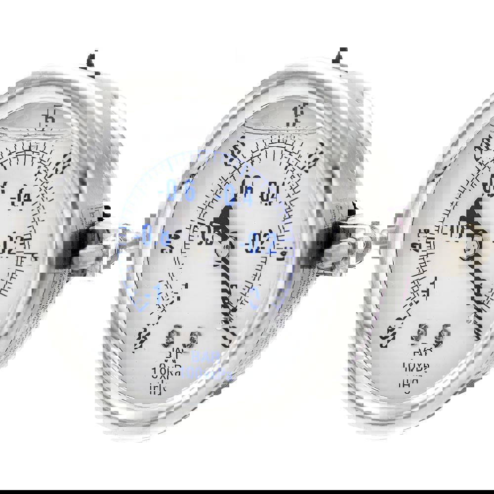 Pressure Gauges; Gauge Type: Industrial Pressure Gauges ; Scale Type: Dual ; Accuracy (%): 2-1-2% ; Dial Type: Analog ; Thread Type: 1/4