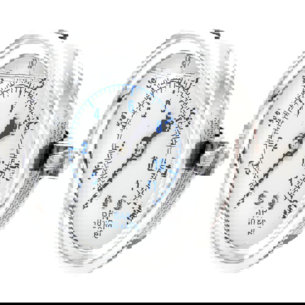Pressure Gauges; Gauge Type: Industrial Pressure Gauges ; Scale Type: Dual ; Accuracy (%): 2-1-2% ; Dial Type: Analog ; Thread Type: 1/4