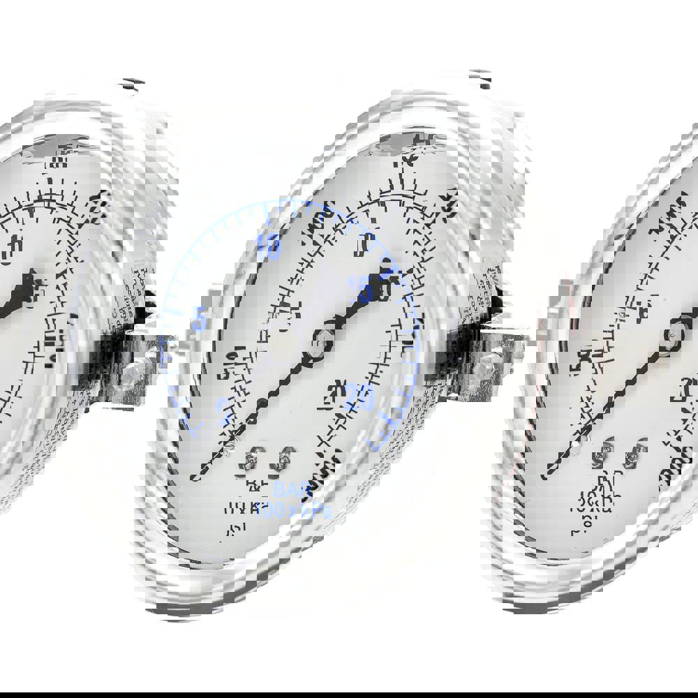 Pressure Gauges; Gauge Type: Industrial Pressure Gauges ; Scale Type: Dual ; Accuracy (%): 2-1-2% ; Dial Type: Analog ; Thread Type: 1/4