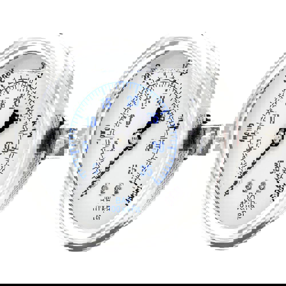 Pressure Gauges; Gauge Type: Industrial Pressure Gauges ; Scale Type: Dual ; Accuracy (%): 2-1-2% ; Dial Type: Analog ; Thread Type: 1/4