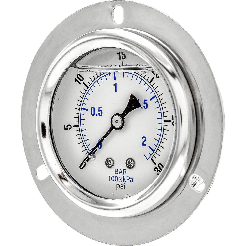 Pressure Gauges; Gauge Type: Industrial Pressure Gauges ; Scale Type: Dual ; Accuracy (%): 2-1-2% ; Dial Type: Analog ; Thread Type: 1/4