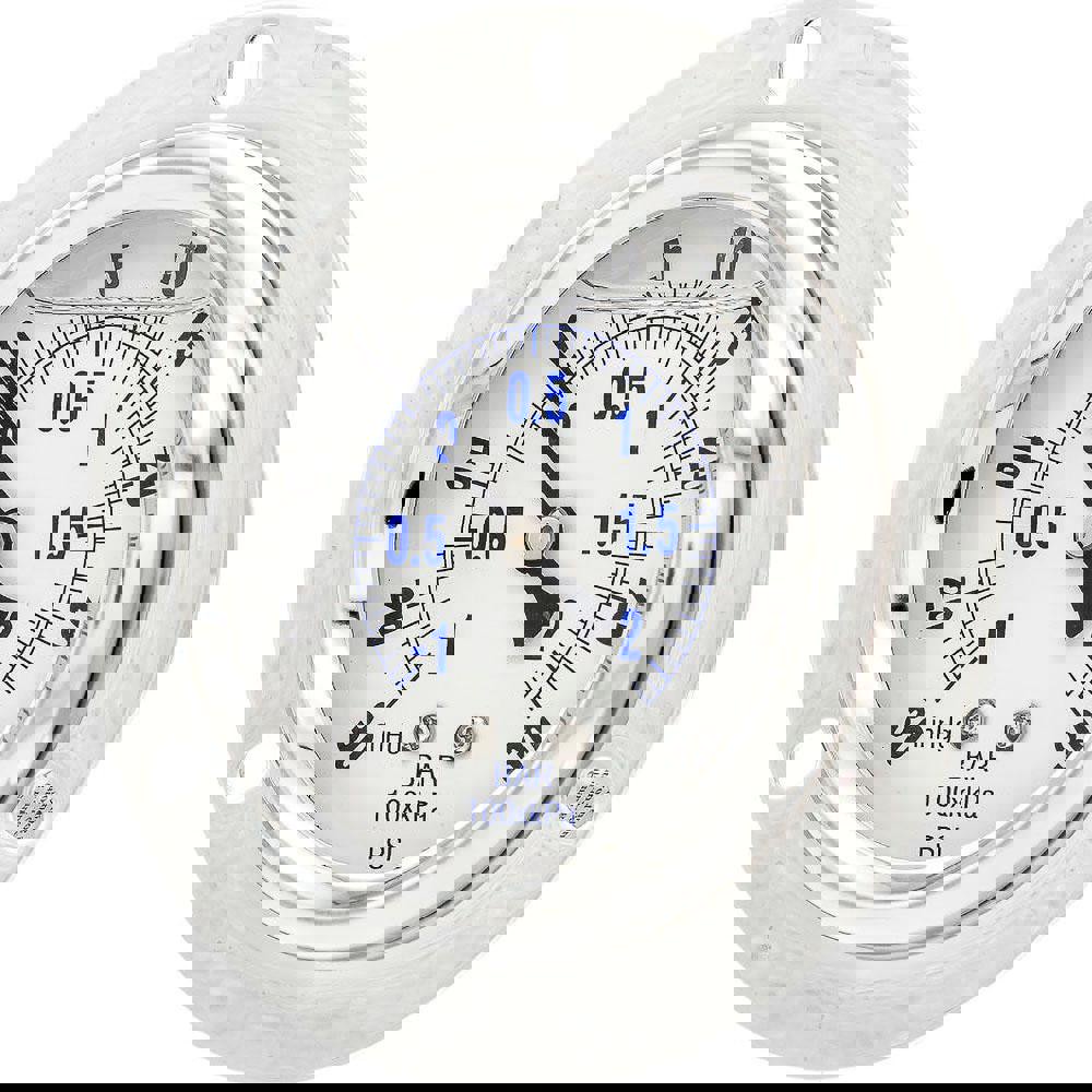 Pressure Gauges; Gauge Type: Industrial Pressure Gauges ; Scale Type: Dual ; Accuracy (%): 2-1-2% ; Dial Type: Analog ; Thread Type: 1/4