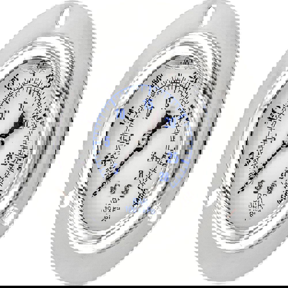 Pressure Gauges; Gauge Type: Industrial Pressure Gauges ; Scale Type: Dual ; Accuracy (%): 2-1-2% ; Dial Type: Analog ; Thread Type: 1/4