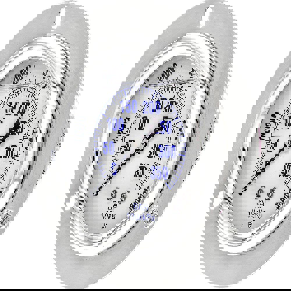Pressure Gauges; Gauge Type: Industrial Pressure Gauges ; Scale Type: Dual ; Accuracy (%): 2-1-2% ; Dial Type: Analog ; Thread Type: 1/4