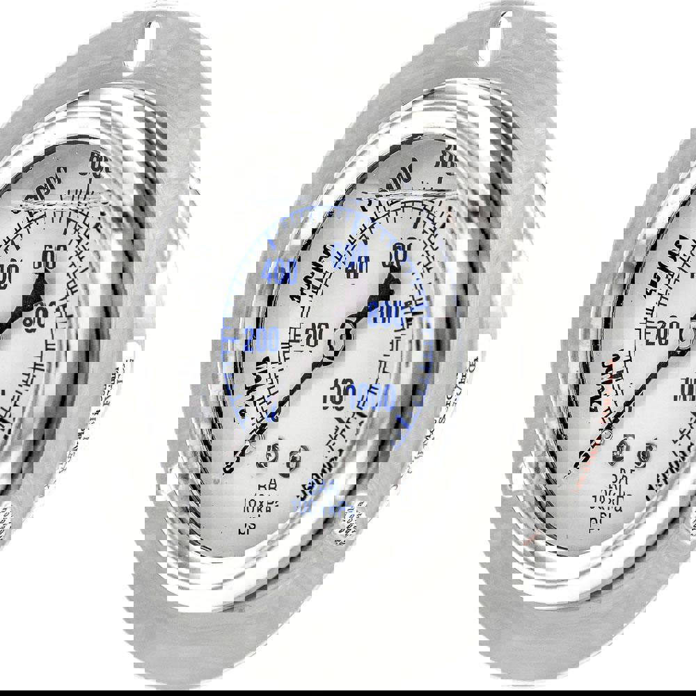 Pressure Gauges; Gauge Type: Industrial Pressure Gauges ; Scale Type: Dual ; Accuracy (%): 2-1-2% ; Dial Type: Analog ; Thread Type: 1/4