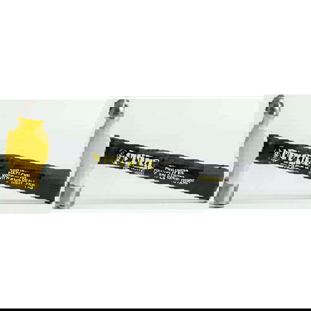 24 oz Ball Pein Hammer, Drop Forged Alloy Steel Head, 14 Spring Steel Ergonomic Reinforced Rubber Handle