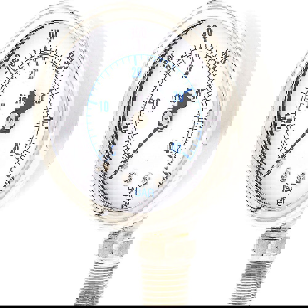 Pressure Gauges; Gauge Type: Industrial Pressure Gauges ; Scale Type: Dual ; Accuracy (%): 3-2-3% ; Dial Type: Analog ; Thread Type: 1/4