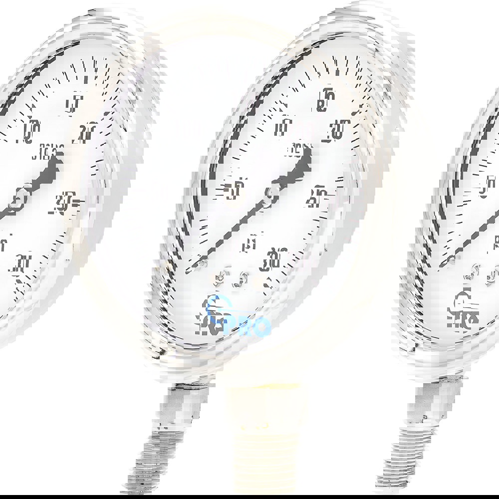 Pressure Gauges; Gauge Type: Pressure Single Scale ; Scale Type: Single ; Accuracy (%): 3-2-3% ; Dial Type: Analog ; Thread Type: NPT ; Bourdon Tube Material: Stainless Steel
