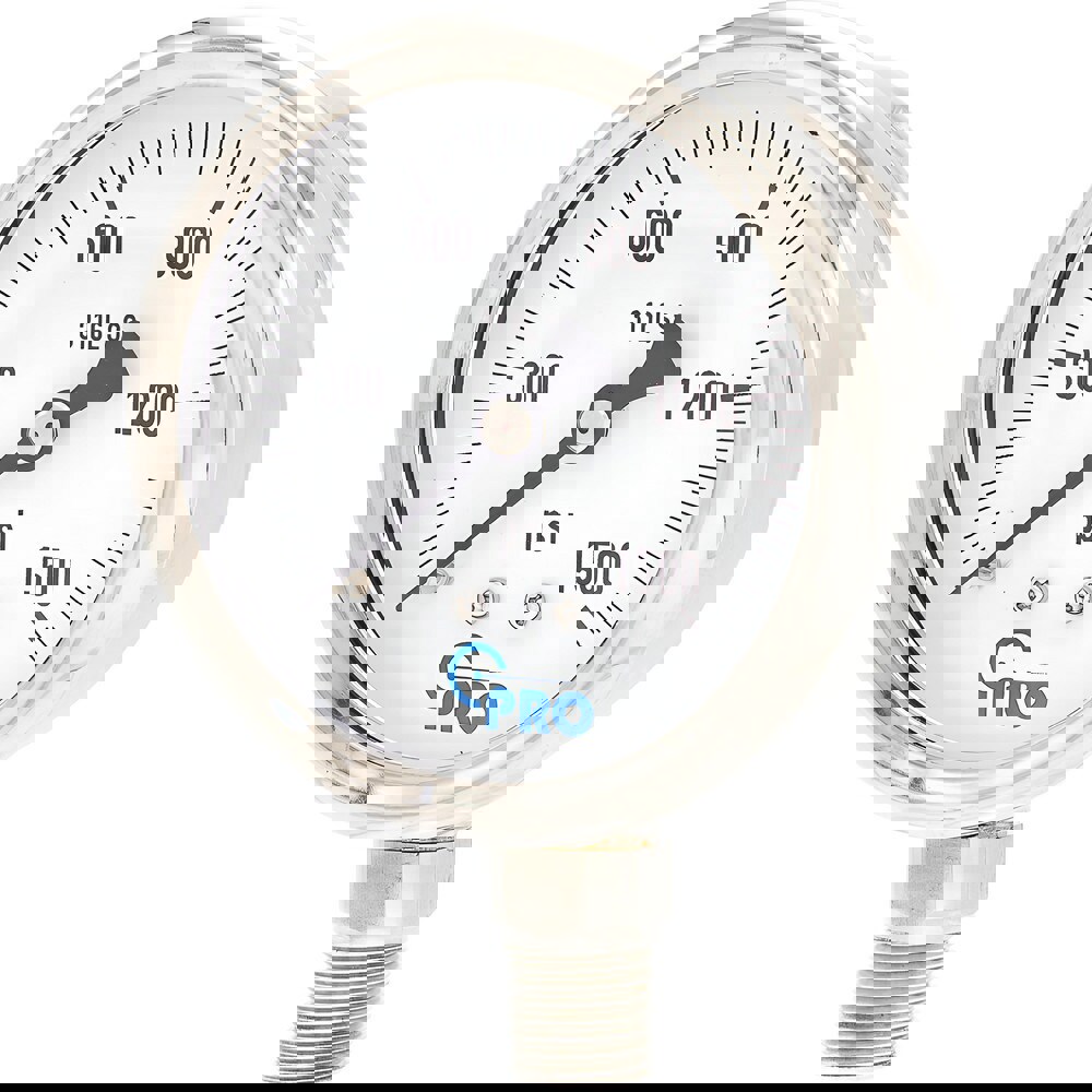 Pressure Gauges; Gauge Type: Pressure Single Scale ; Scale Type: Single ; Accuracy (%): 3-2-3% ; Dial Type: Analog ; Thread Type: NPT ; Bourdon Tube Material: Stainless Steel