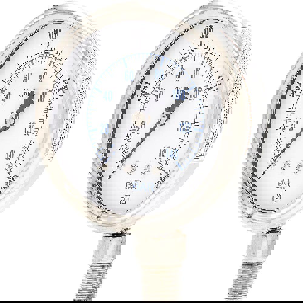 Pressure Gauges; Gauge Type: Industrial Pressure Gauges ; Scale Type: Dual ; Accuracy (%): 2-1-2% ; Dial Type: Analog ; Thread Type: 1/4