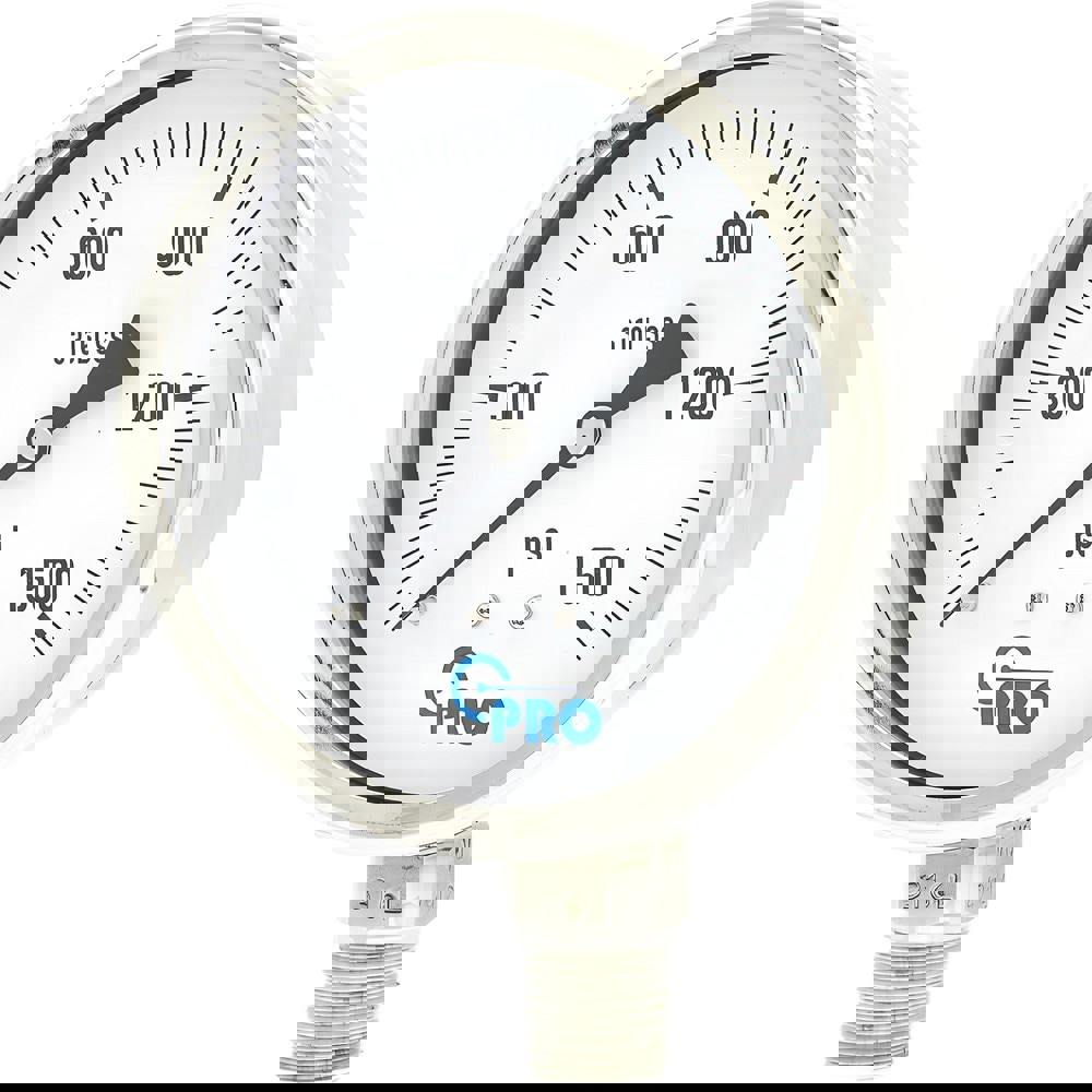 Pressure Gauges; Gauge Type: Pressure Single Scale ; Scale Type: Single ; Accuracy (%): 3-2-3% ; Dial Type: Analog ; Thread Type: NPT ; Bourdon Tube Material: Stainless Steel