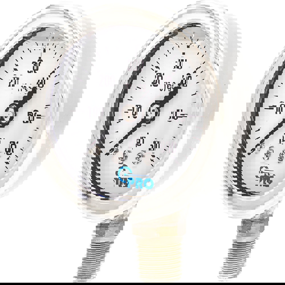 Pressure Gauges; Gauge Type: Pressure Single Scale ; Scale Type: Single ; Accuracy (%): 3-2-3% ; Dial Type: Analog ; Thread Type: NPT ; Bourdon Tube Material: Stainless Steel
