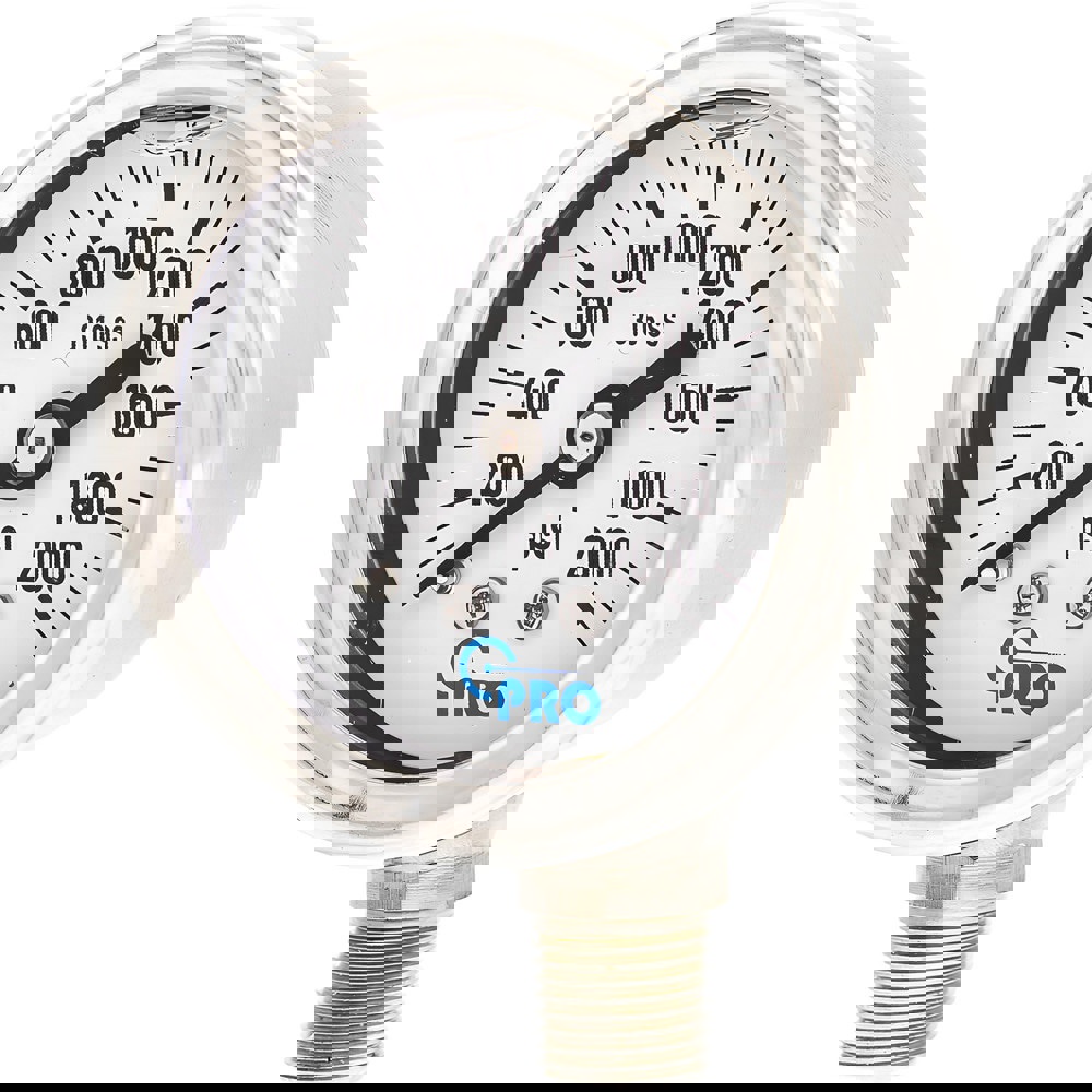 Pressure Gauges; Gauge Type: Pressure Single Scale ; Scale Type: Single ; Accuracy (%): 3-2-3% ; Dial Type: Analog ; Thread Type: NPT ; Bourdon Tube Material: Stainless Steel