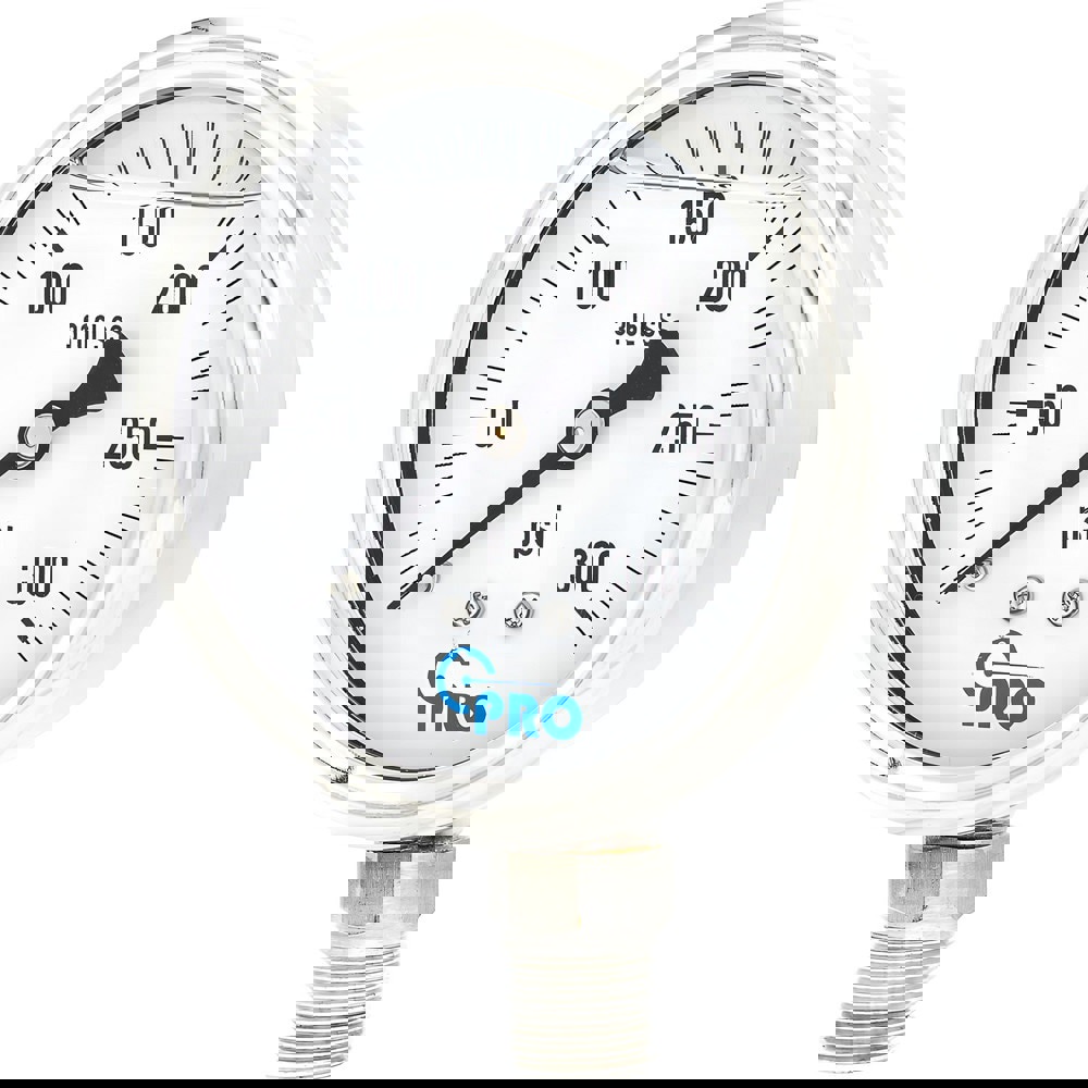 Pressure Gauges; Gauge Type: Pressure Single Scale ; Scale Type: Single ; Accuracy (%): 3-2-3% ; Dial Type: Analog ; Thread Type: NPT ; Bourdon Tube Material: Stainless Steel