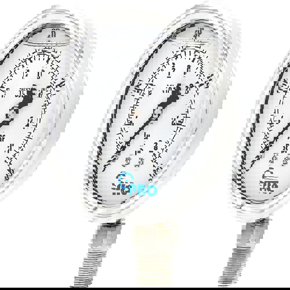 Pressure Gauges; Gauge Type: Pressure Dual Scale ; Scale Type: Dual ; Accuracy (%): 3-2-3% ; Dial Type: Analog ; Thread Type: NPT ; Bourdon Tube Material: Stainless Steel