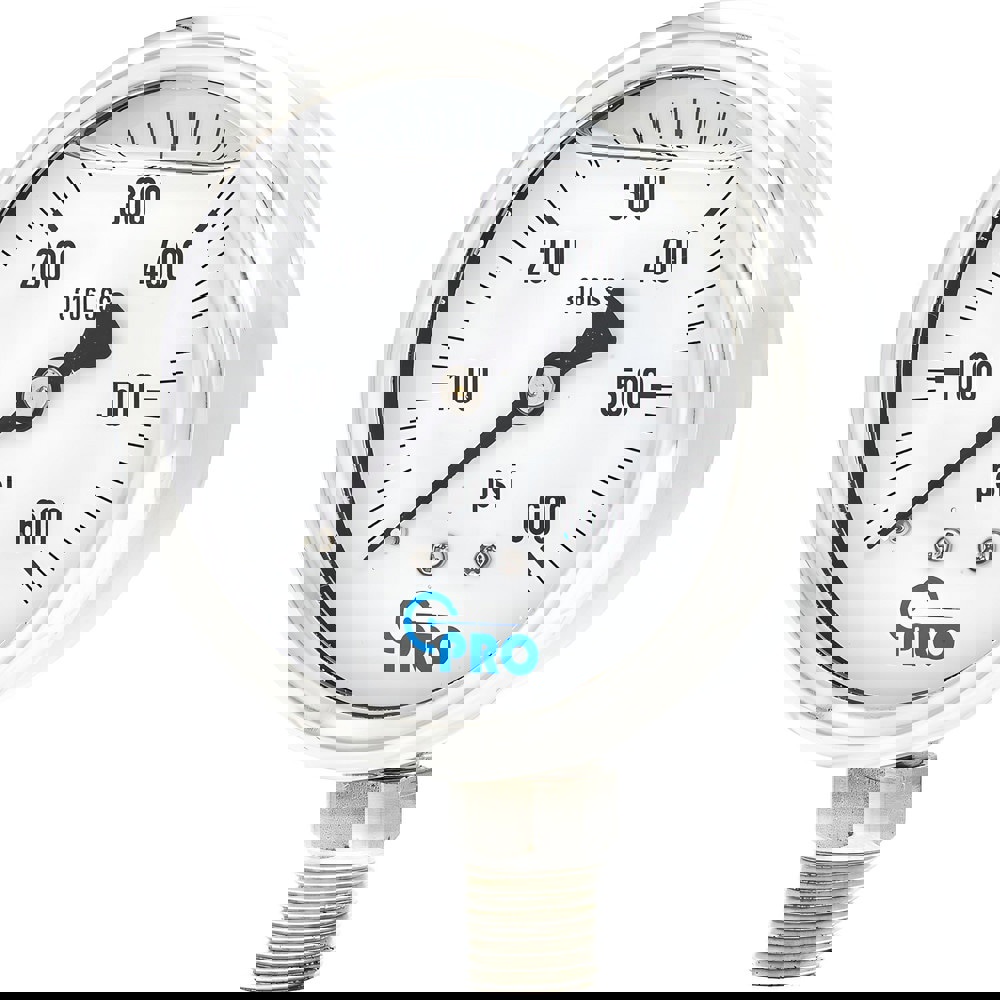 Pressure Gauges; Gauge Type: Pressure Single Scale ; Scale Type: Single ; Accuracy (%): 3-2-3% ; Dial Type: Analog ; Thread Type: NPT ; Bourdon Tube Material: Stainless Steel