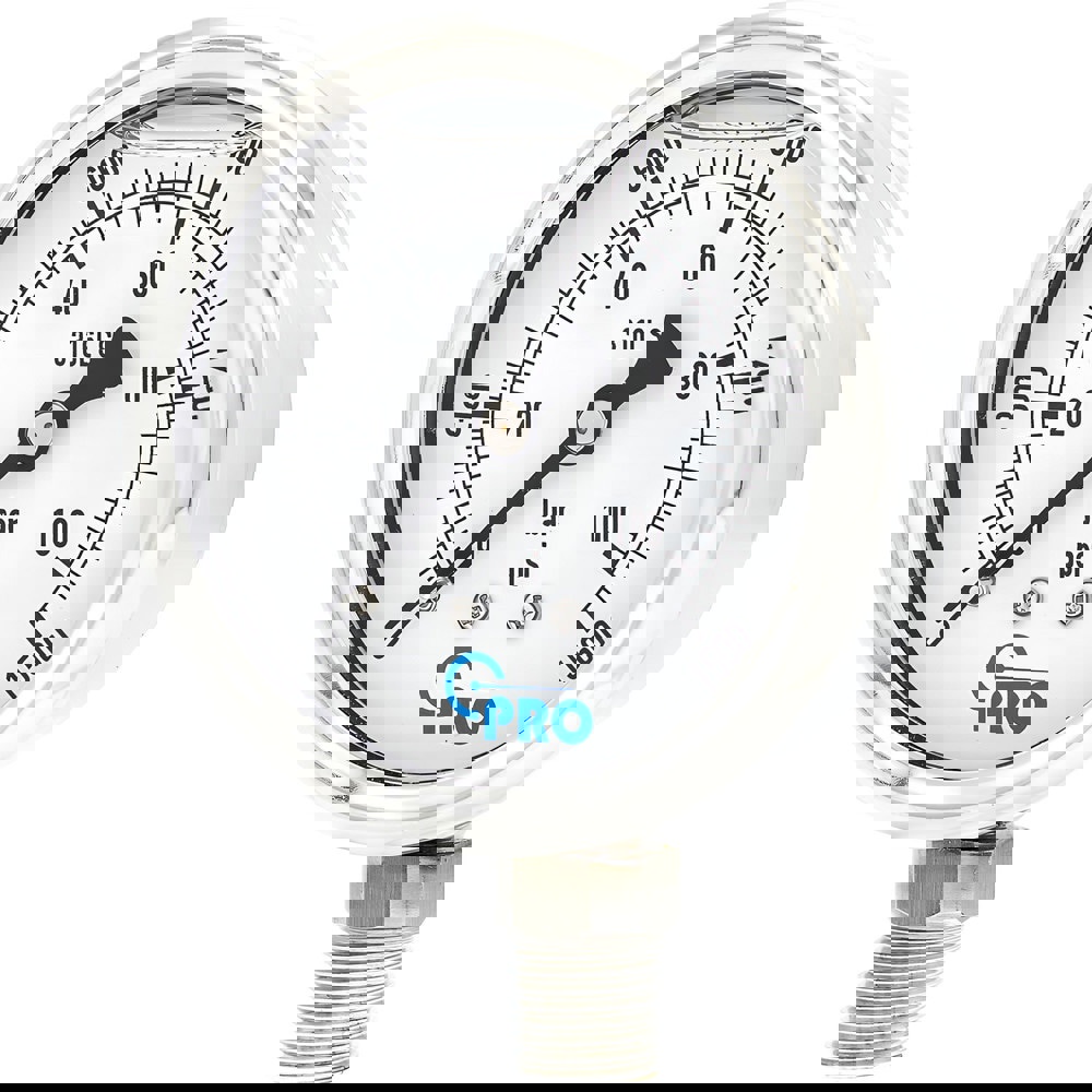 Pressure Gauges; Gauge Type: Pressure Dual Scale ; Scale Type: Dual ; Accuracy (%): 3-2-3% ; Dial Type: Analog ; Thread Type: NPT ; Bourdon Tube Material: Stainless Steel