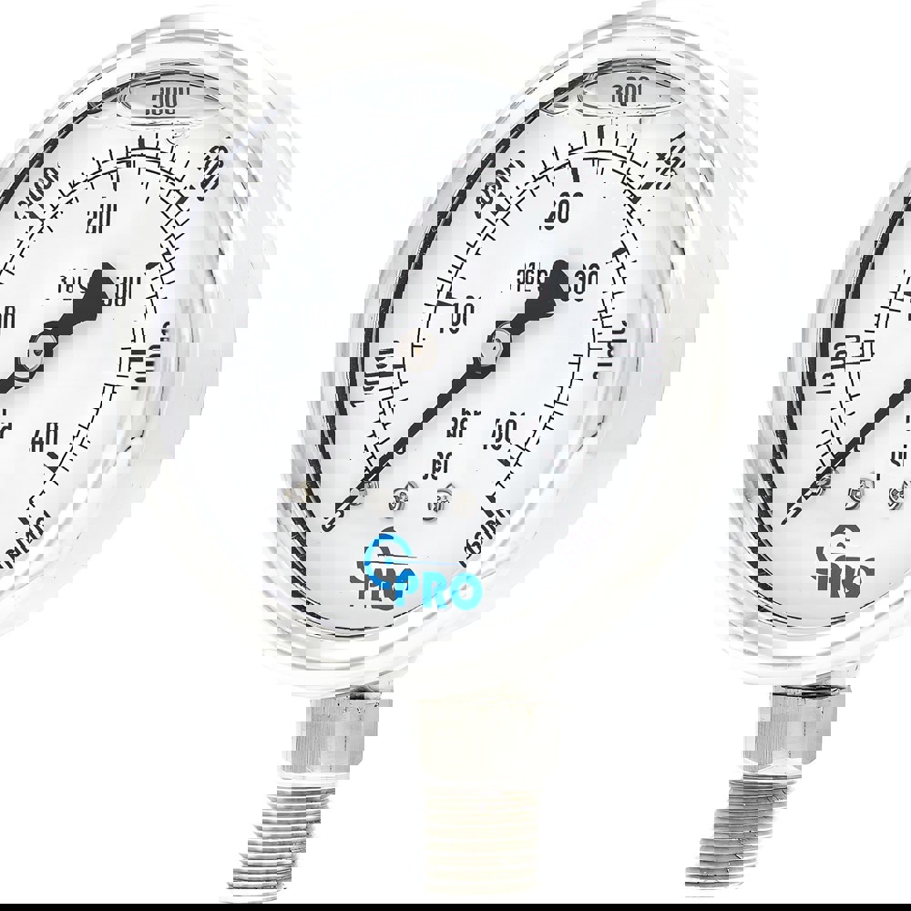 Pressure Gauges; Gauge Type: Pressure Dual Scale ; Scale Type: Dual ; Accuracy (%): 3-2-3% ; Dial Type: Analog ; Thread Type: NPT ; Bourdon Tube Material: Stainless Steel