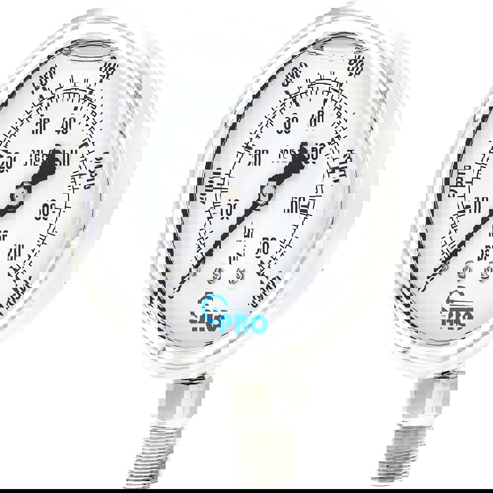 Pressure Gauges; Gauge Type: Pressure Dual Scale ; Scale Type: Dual ; Accuracy (%): 3-2-3% ; Dial Type: Analog ; Thread Type: NPT ; Bourdon Tube Material: Stainless Steel