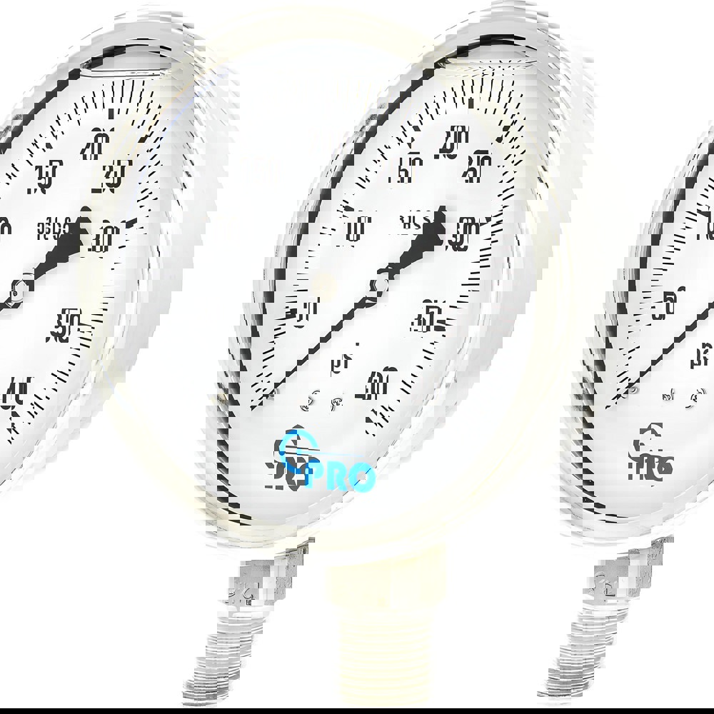 Pressure Gauges; Gauge Type: Pressure Single Scale ; Scale Type: Single ; Accuracy (%): 3-2-3% ; Dial Type: Analog ; Thread Type: NPT ; Bourdon Tube Material: Stainless Steel