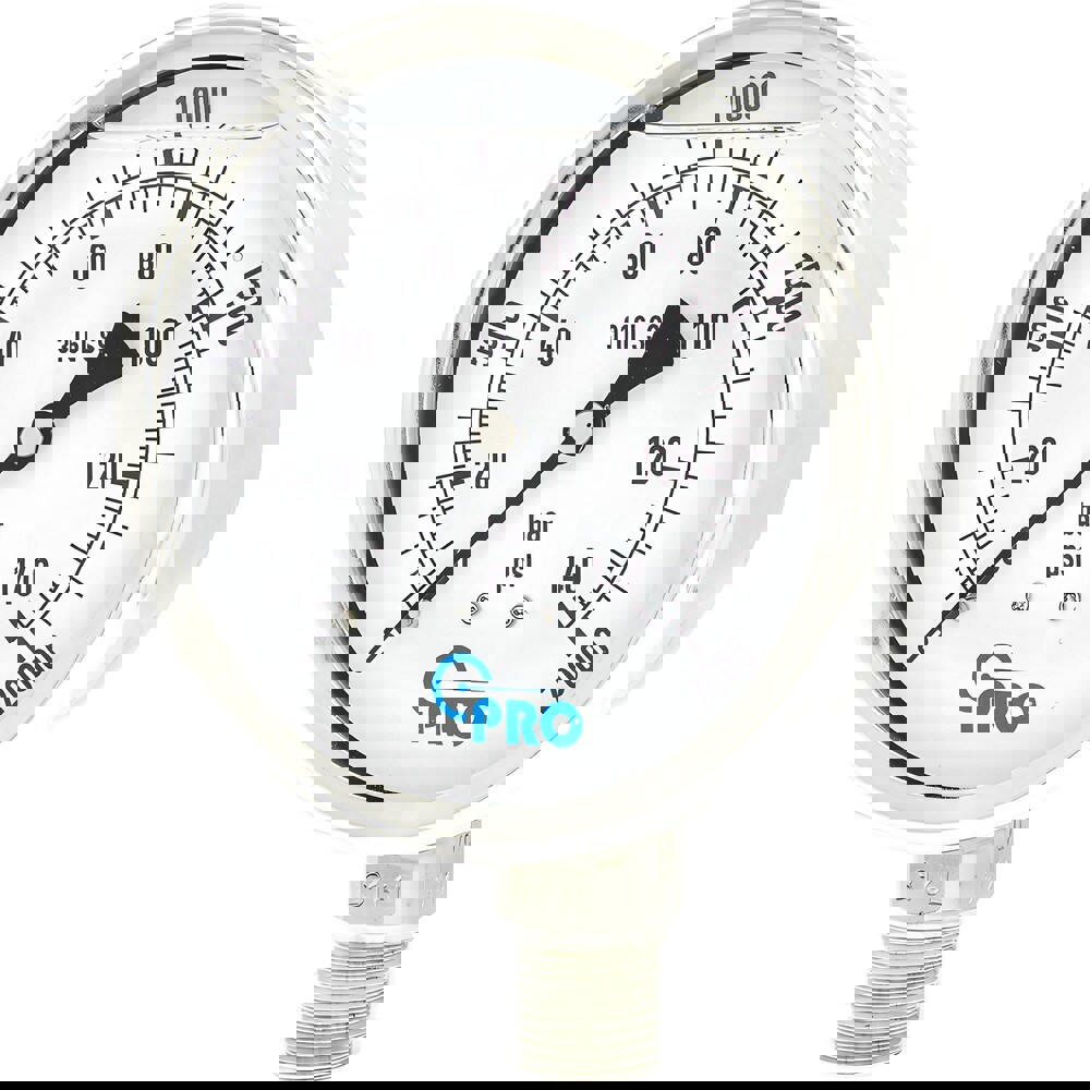 Pressure Gauges; Gauge Type: Pressure Dual Scale ; Scale Type: Dual ; Accuracy (%): 3-2-3% ; Dial Type: Analog ; Thread Type: NPT ; Bourdon Tube Material: Stainless Steel