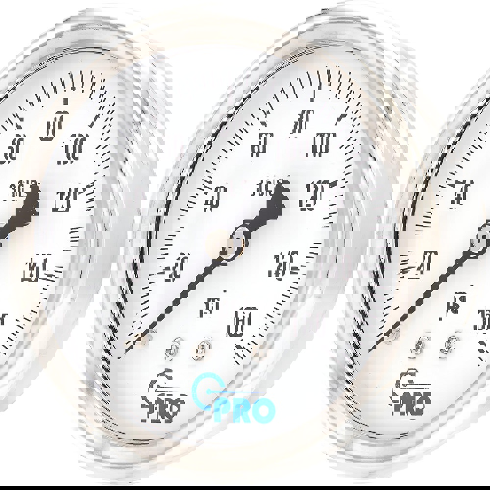 Pressure Gauges; Gauge Type: Pressure Single Scale ; Scale Type: Single ; Accuracy (%): 3-2-3% ; Dial Type: Analog ; Thread Type: NPT ; Bourdon Tube Material: Stainless Steel