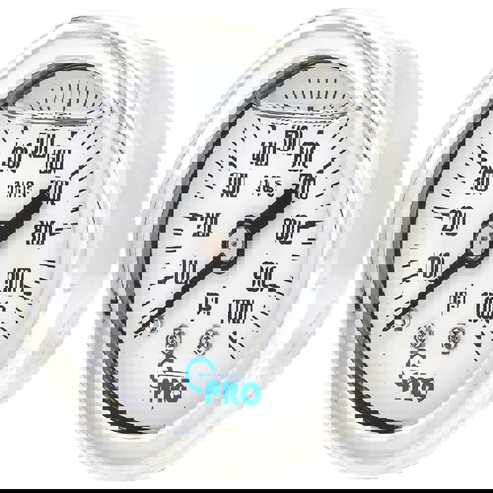 Pressure Gauges; Gauge Type: Pressure Single Scale ; Scale Type: Single ; Accuracy (%): 3-2-3% ; Dial Type: Analog ; Thread Type: NPT ; Bourdon Tube Material: Stainless Steel