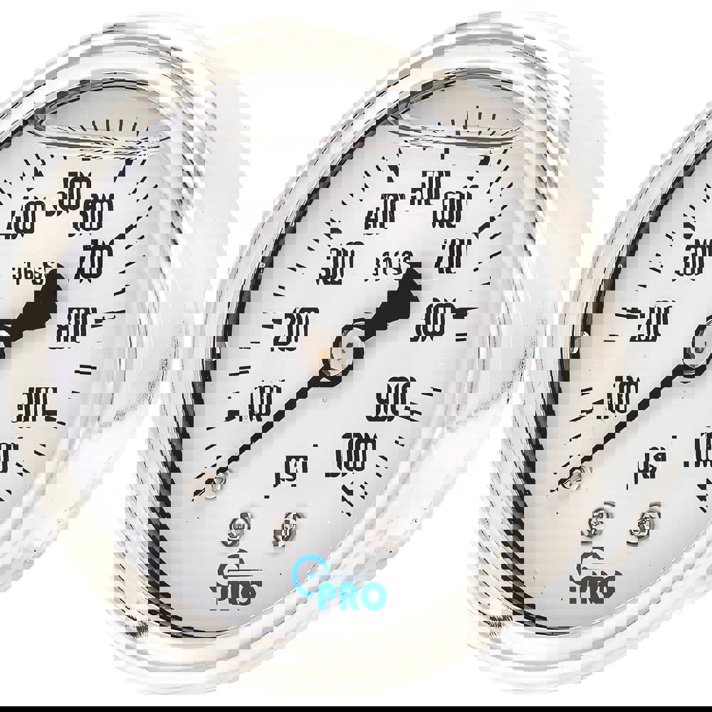 Pressure Gauges; Gauge Type: Pressure Single Scale ; Scale Type: Single ; Accuracy (%): 3-2-3% ; Dial Type: Analog ; Thread Type: NPT ; Bourdon Tube Material: Stainless Steel