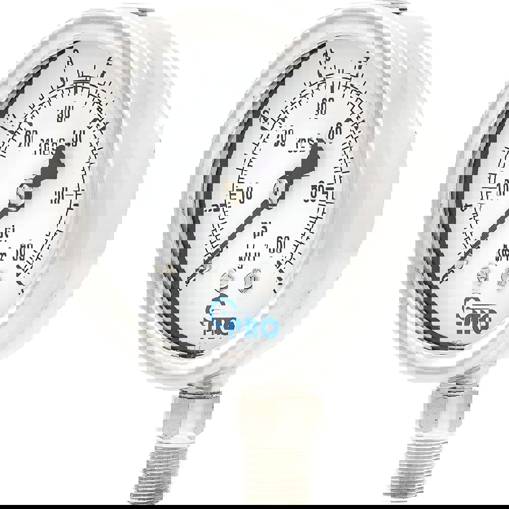 Pressure Gauges; Gauge Type: Pressure Dual Scale ; Scale Type: Dual ; Accuracy (%): 1.00% ; Dial Type: Analog ; Thread Type: NPT ; Bourdon Tube Material: Stainless Steel