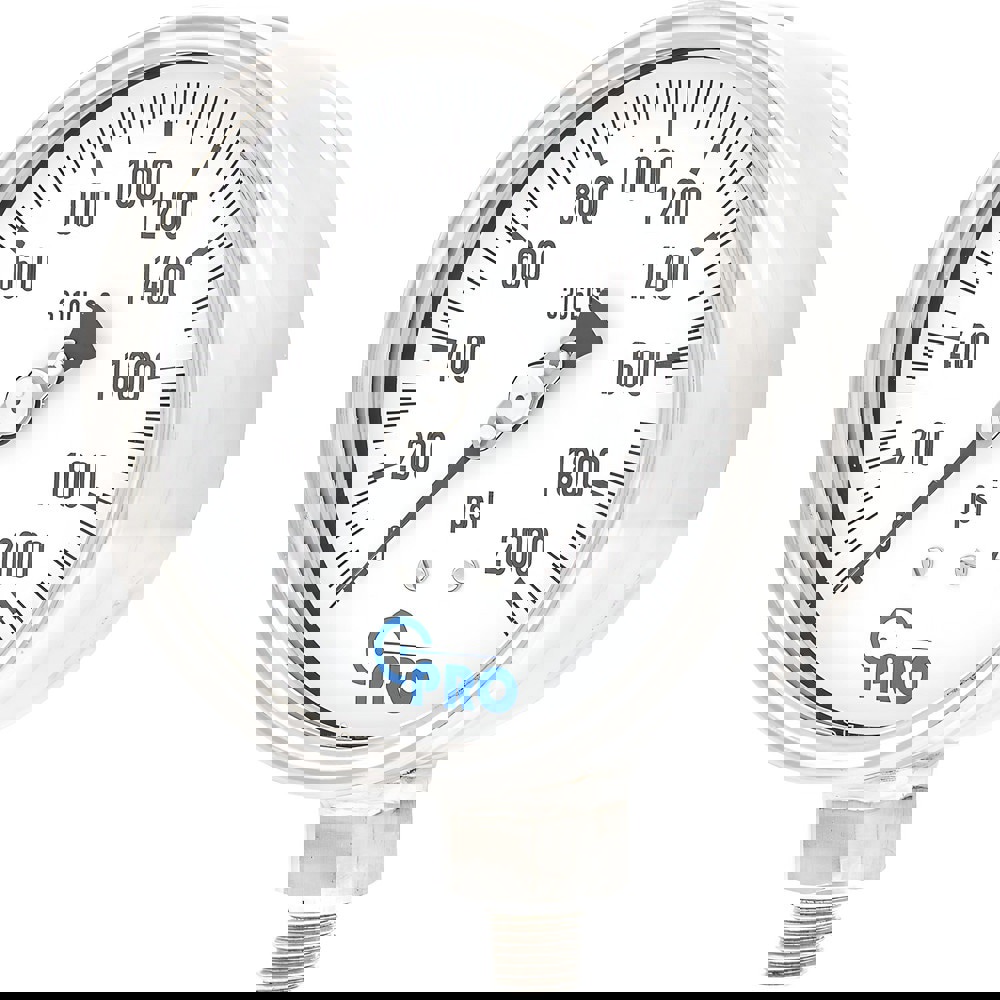 Pressure Gauges; Gauge Type: Pressure Single Scale ; Scale Type: Single ; Accuracy (%): 1.00% ; Dial Type: Analog ; Thread Type: NPT ; Bourdon Tube Material: Stainless Steel