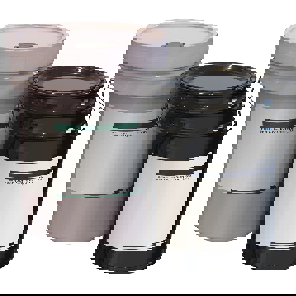 Strippable & Peelable Coatings; Composition: Water Based ; Color: White ; Container Size: 55.0