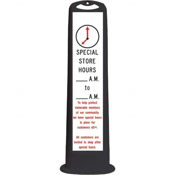 Traffic Barrels, Delineators & Posts; Reflective: No ; Base Needed: Yes ; Compliance: MUTCD