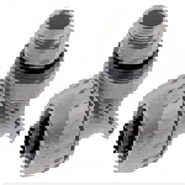 Conduit Connector: For Liquid-Tight, Nylon, 3/8